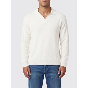 Roberto Collina Polo Shirt Men Ecru